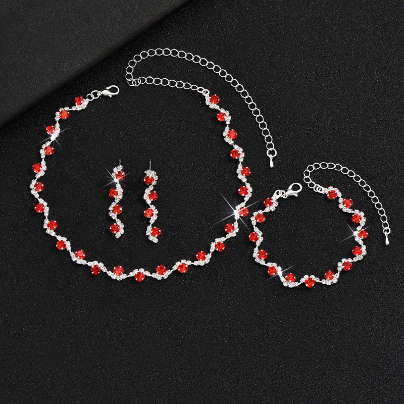 Luxury Jewelry Supplier - OEM European American Full Diamond Claw Chain Set