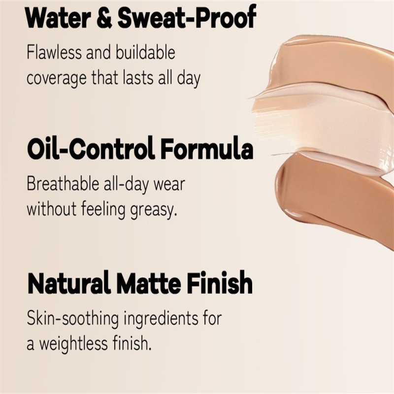 Foundation Cream Factory - OEM Dark Skin Moisturizing Oil-Control Long-Lasting