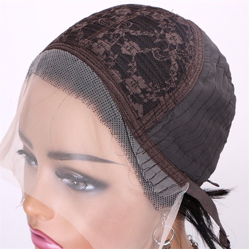 Human Hair Wigs Manufacturer - OEM Full Frontal Pixie Cut Raw Curly Wigs