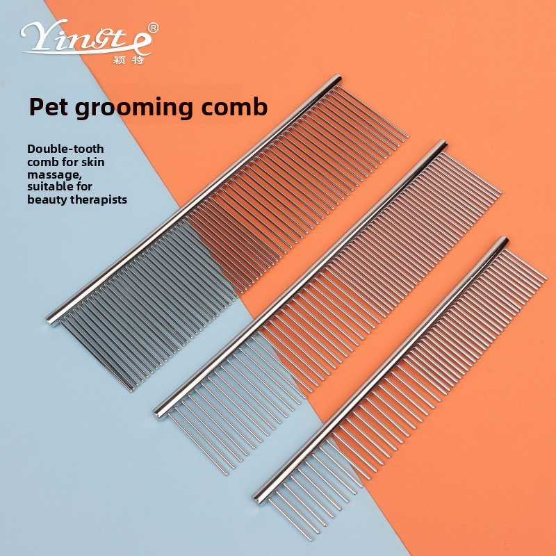 Pet Comb Manufacturer - Grooming Hair Fur - Stainless Steel Needle - Cat Dog Use