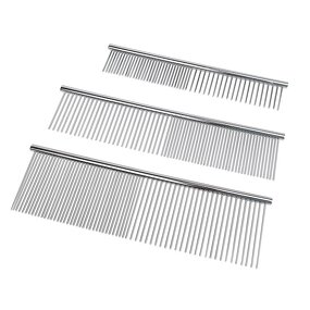 Pet Comb Manufacturer - Grooming Hair Fur - Stainless Steel Needle - Cat Dog Use