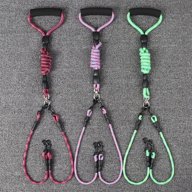 Pet Leash Manufacturer - Foam Handle Reflective - 5 Colors - Large Medium Dog