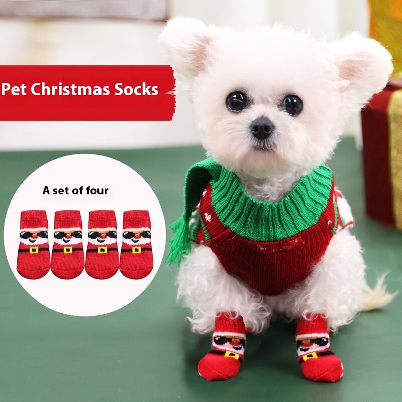 Pet Toy Manufacturer - Cotton Rope Santa - Molar Chew - Christmas Dog Toy