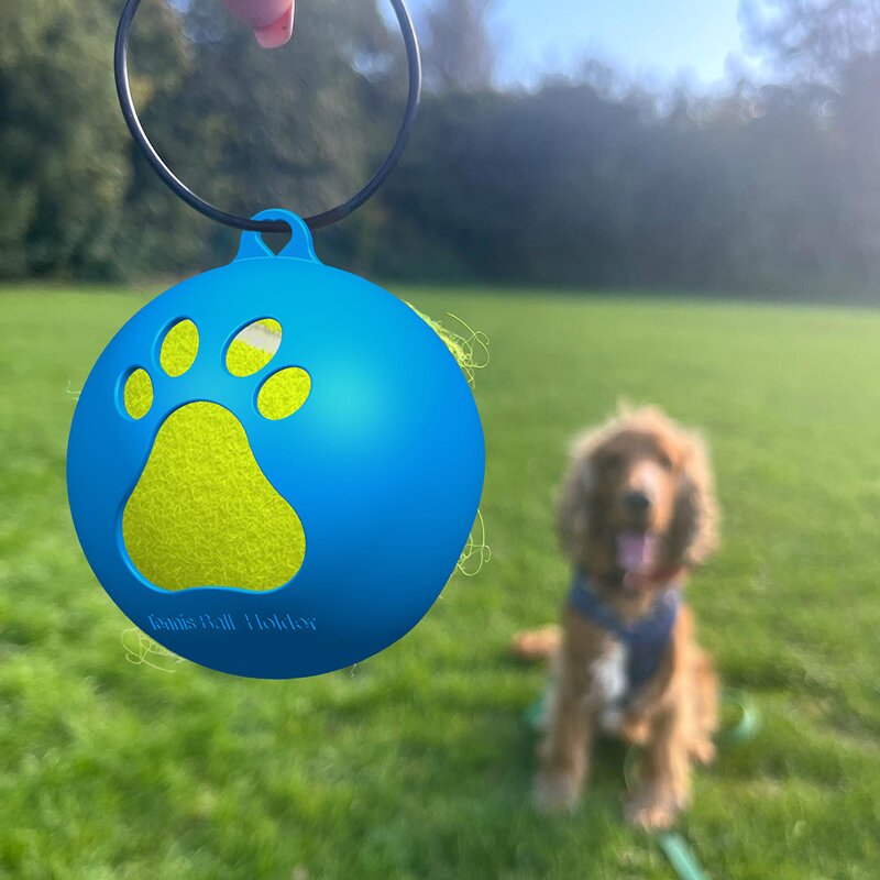 Silicone Pet Dog Tennis Ball Holder