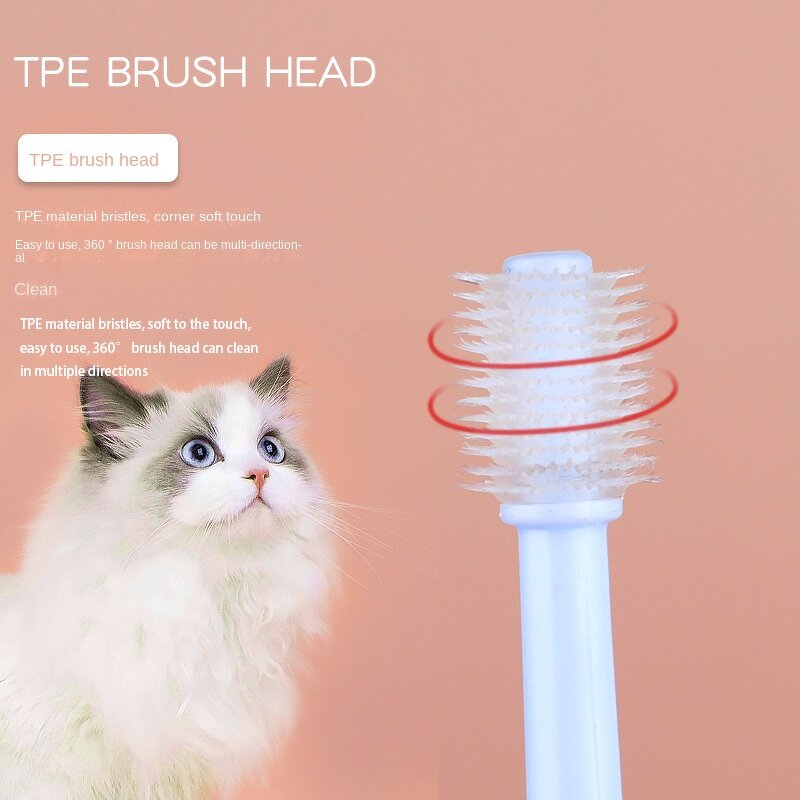 Pet Toothbrush Manufacturer - 360 Degree - Bulk Pet Cat Dog - Dental Cleaning