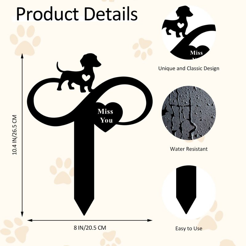 Pet Memorial Manufacturer - Suncatcher - Loss of Dog - Cat Pet