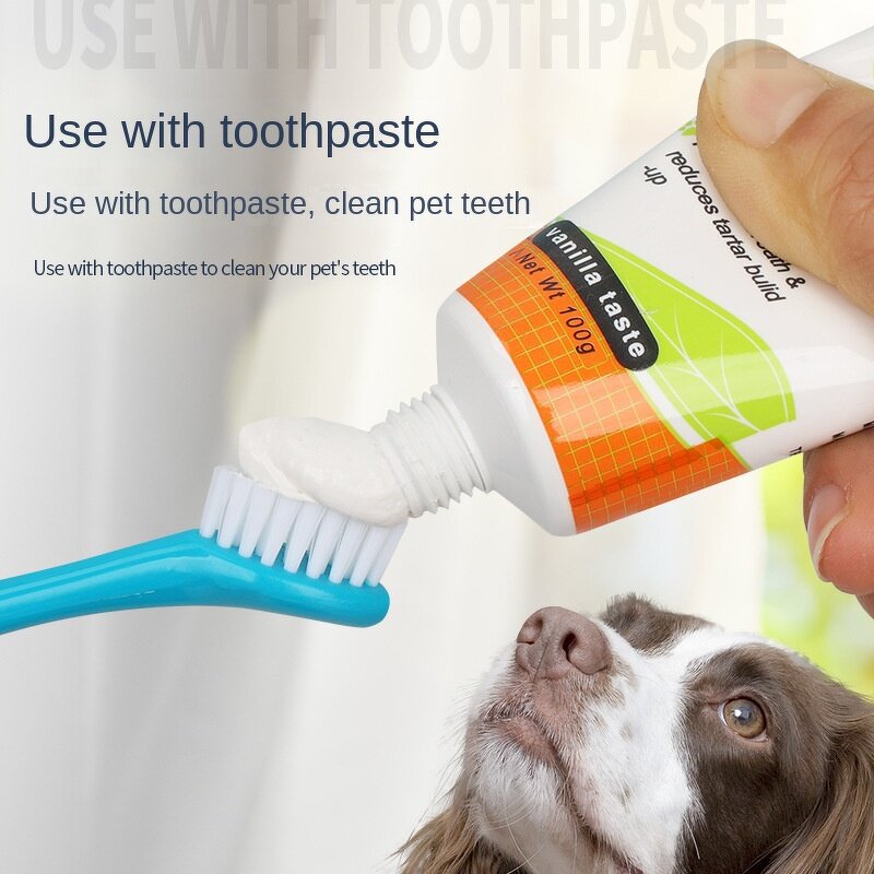 Pet Toothbrush Manufacturer - Dual Ended - Double Sided - Cat Dog Dental