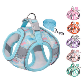 Pet Harness Manufacturer - Breathable Mesh - Small Pattern Teddy - Dog Use