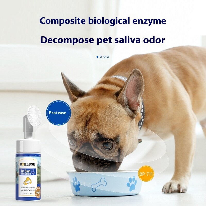 Cat Dog Pet Bowl Detergent Cleaner