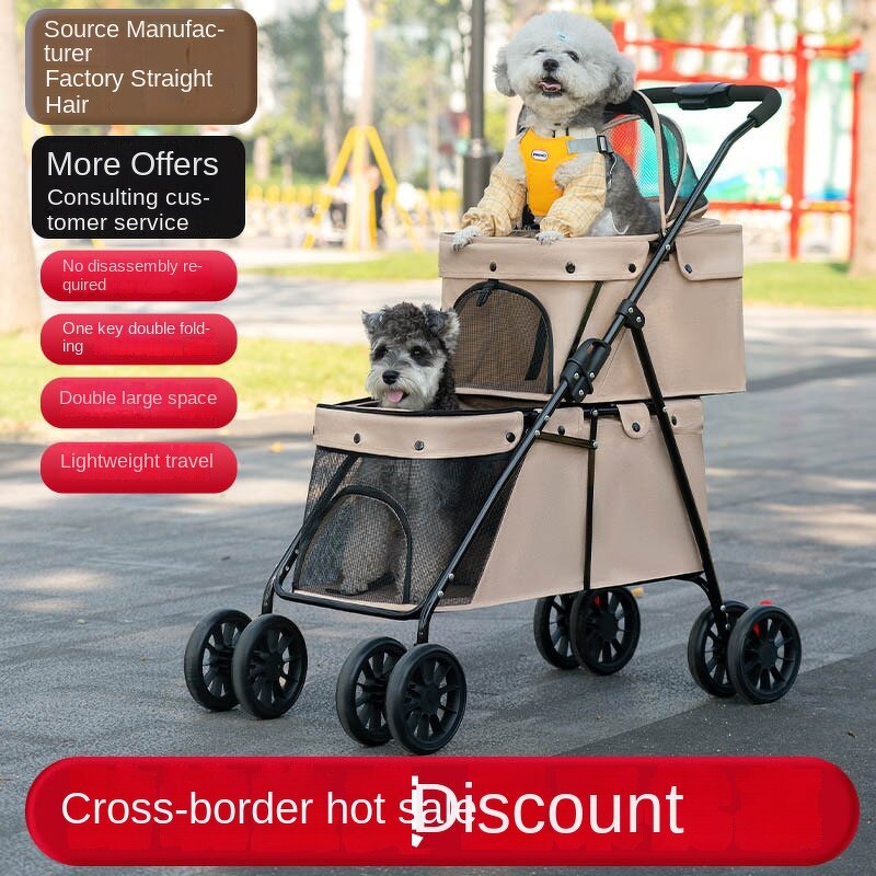 Pet Stroller Manufacturer - Portable Customized - Cat Dog - Pet Carrier