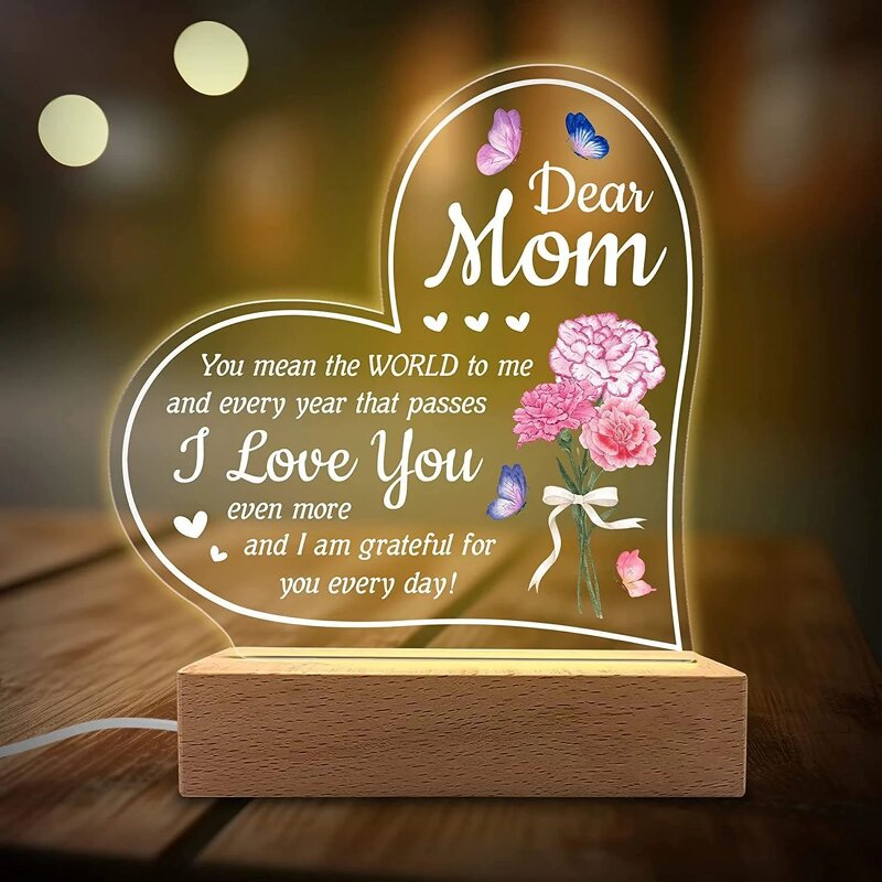 LED Light Manufacturer - Mother's Day Gift for Living Home Night Decoration