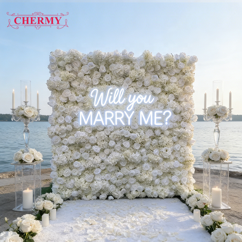 Artificial Flower Wall Backdrop Manufacturer - Custom Fabric Cloth Roll up Greenery for Photo Booth