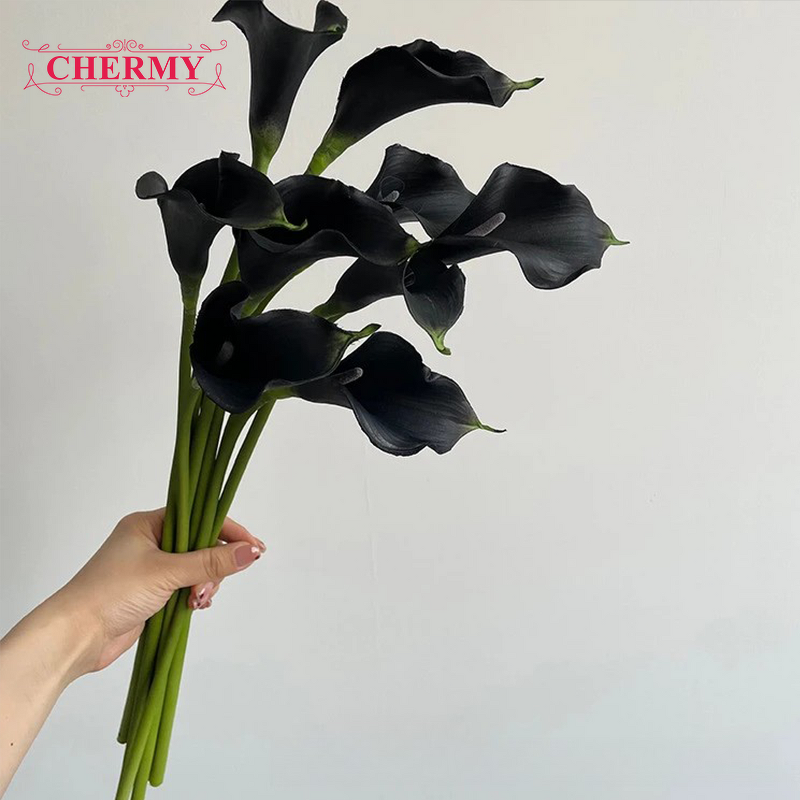 Artificial Calla Lily Manufacturer - TH1565 EVA Flower Realistic Stem for Wedding & Interior