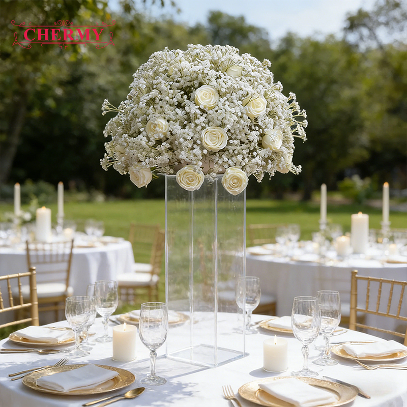 Artificial Flower Arrangement Manufacturer - 2026 New Table with Flower Balls and Utensils Matching