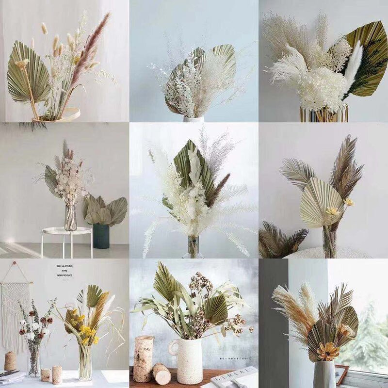 Dried Plants Arrangements Manufacturer - Hot Natural Boho for Home Wedding Centerpieces Guest Gifts