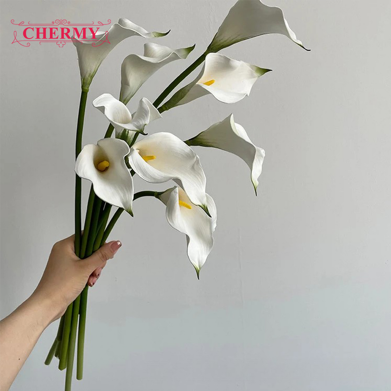 Artificial Calla Lily Manufacturer - TH1565 EVA Flower Realistic Stem for Wedding & Interior
