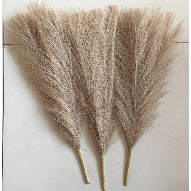 Artificial Pampas Grass Manufacturer - 7 Forks 45cm for Wedding Decor
