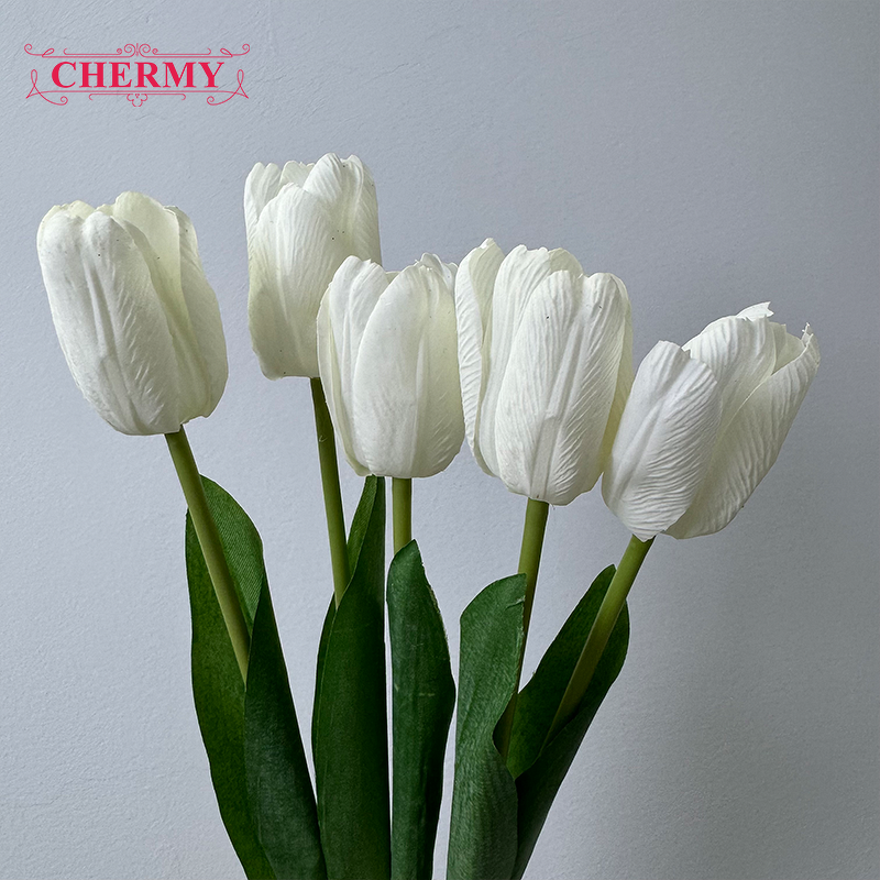 Artificial Tulip Manufacturer - Dc115 Real Touch for Christmas Wedding Home Decoration