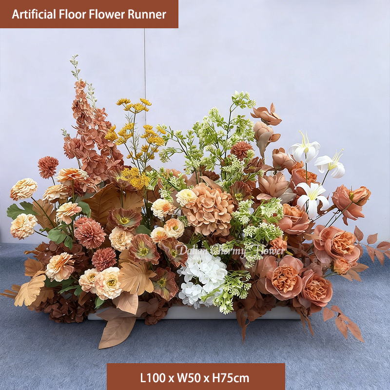 Artificial Wedding Flower Art Manufacturer - TW035 Dalian Chermy New Autumn for Event Stage