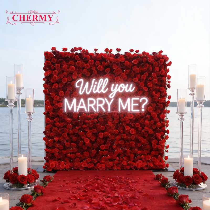 Artificial Flower Wall Manufacturer - Wholesale Roll up Silk White Rose Higher Quality