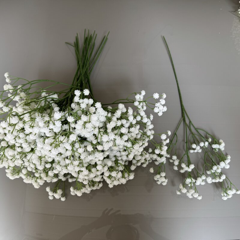 Artificial Baby's Breath Manufacturer - Dalian Chermy Wholesale Best Seller Real Touch Latex White