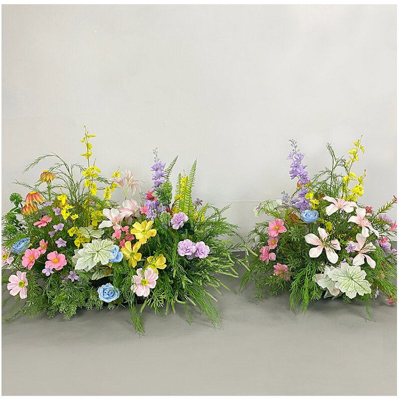 Artificial Flowers Arrangements Manufacturer - TH1490 Durable Outdoor for Window Floor and Aisle Wedding