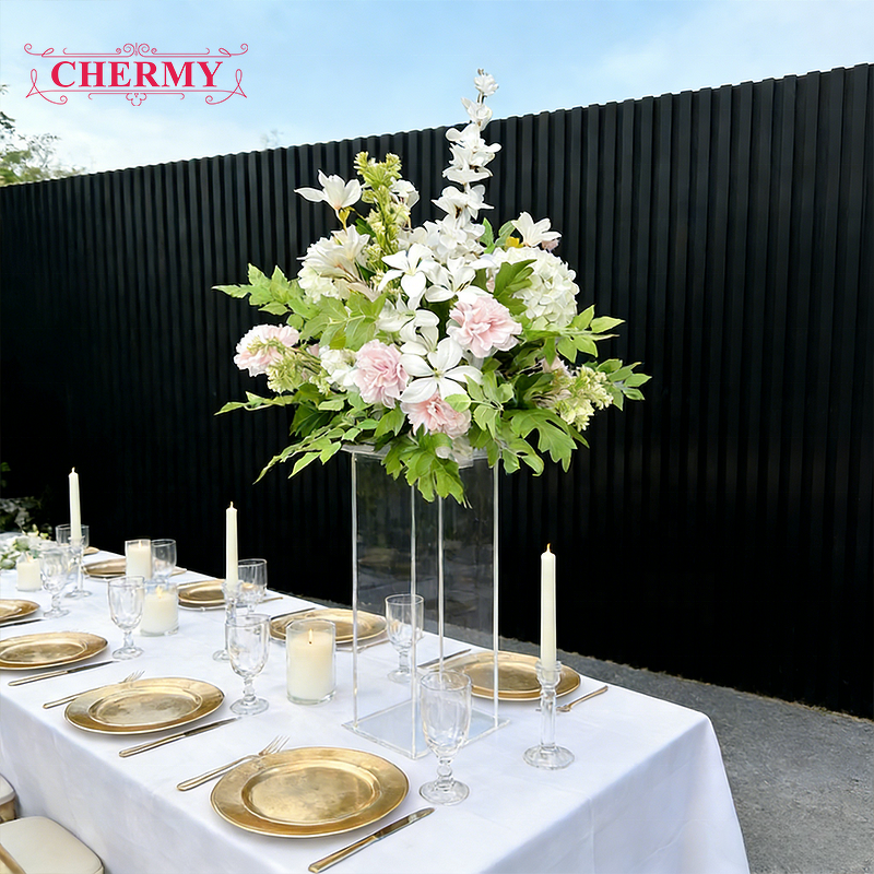 Artificial Floral Arrangement Manufacturer - Customized Tropical Natural Style Green White for Wedding