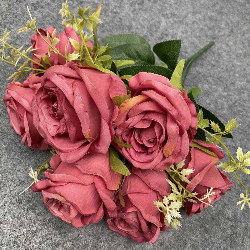 Artificial Roses Bouquet Manufacturer - Bridal for Wedding Flowers Wholesale Decoration