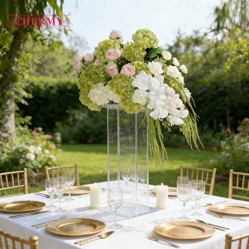 Artificial Hydrangea Flower Ball Manufacturer - Factory Custom Real Touch Green and White