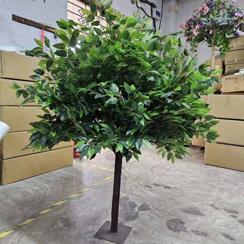 Artificial Ficus Tree Manufacturer - 4ft to 6ft Wholesale Large Banyan Green for Indoor Home Decor