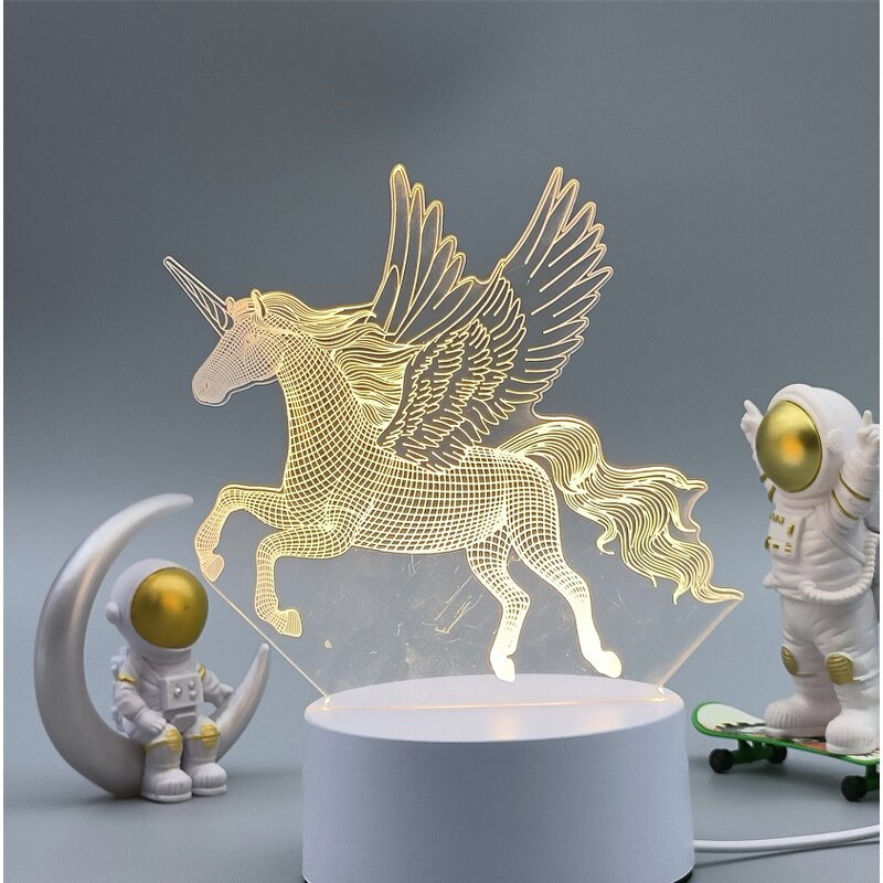LED Night Light Manufacturer - Custom Logo USB Creative Acrylic for Valentine's Day