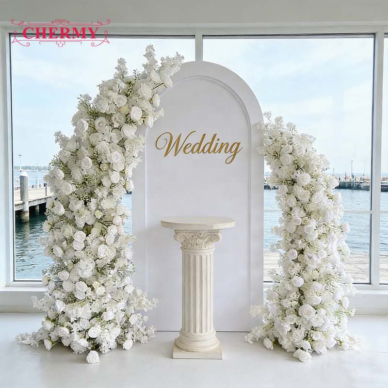 Artificial Flower Arch Manufacturer - Wholesale 2026 New Spring Silk Rose Hydrangea Dark Green
