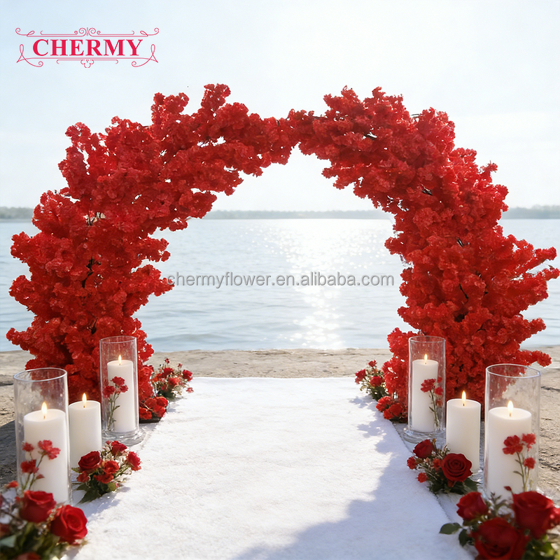 Artificial Tree Arch Manufacturer - Event Direct Tall Faux Eucalyptus Rose Handmade for Party Wedding
