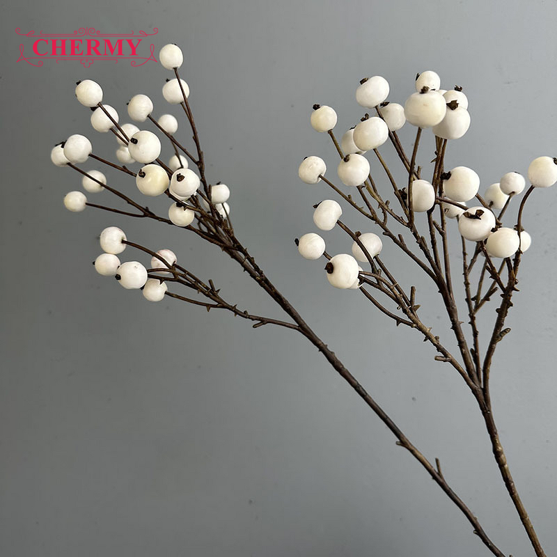 Artificial Eucalyptus Branch Manufacturer - TH1500 Wholesale Faux Foam for Festive Christmas Decoration