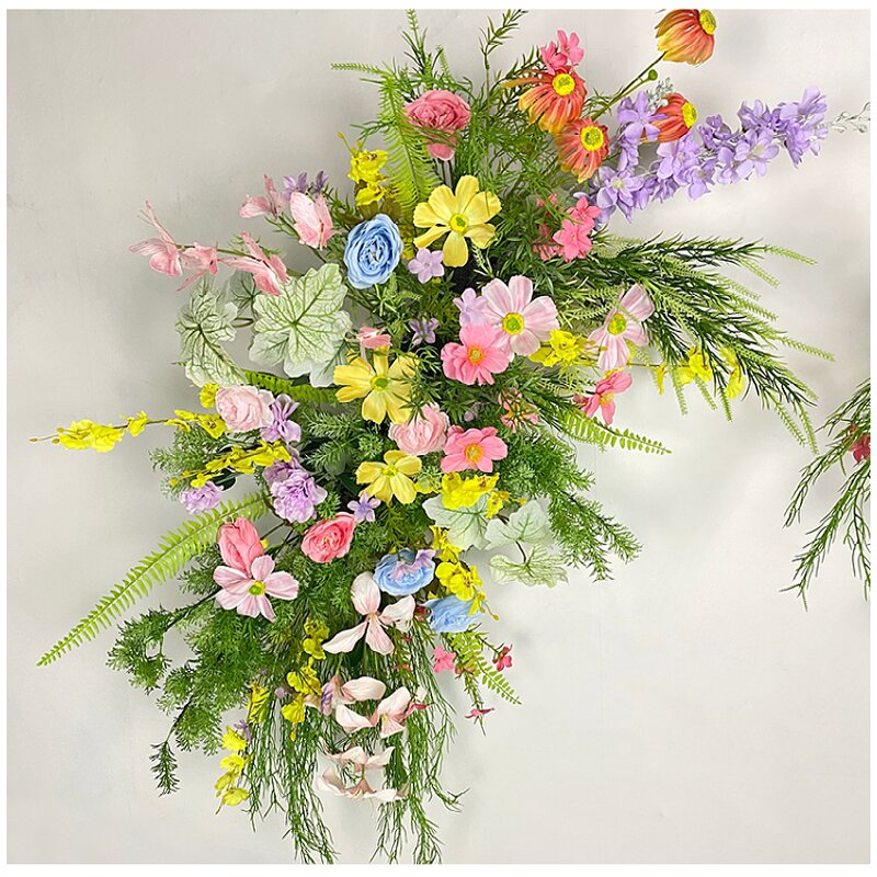 Artificial Flowers Arrangements Manufacturer - TH1490 Durable Outdoor for Window Floor and Aisle Wedding