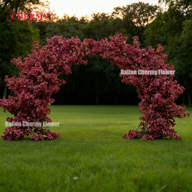 Artificial Cherry Flower Tree Manufacturer - Wholesale China Cheap Red Sakura Blossom Plants