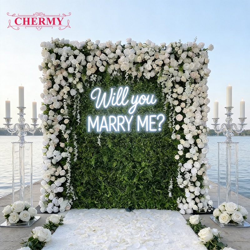 Artificial Flower Wall Backdrop Manufacturer - 8ft X 8ft Realistic Silk Mixed Soft Waterproof