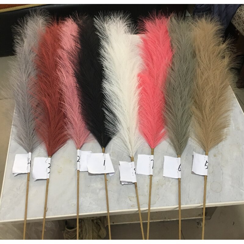 Artificial Pampas Grass Manufacturer - 110cm 22 Forks Large Fluffy for Party Event