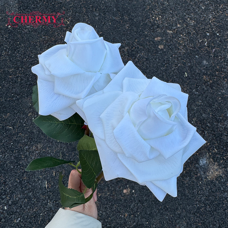 Artificial Rose Manufacturer - High Quality Real Touch White for Wedding Wholesale