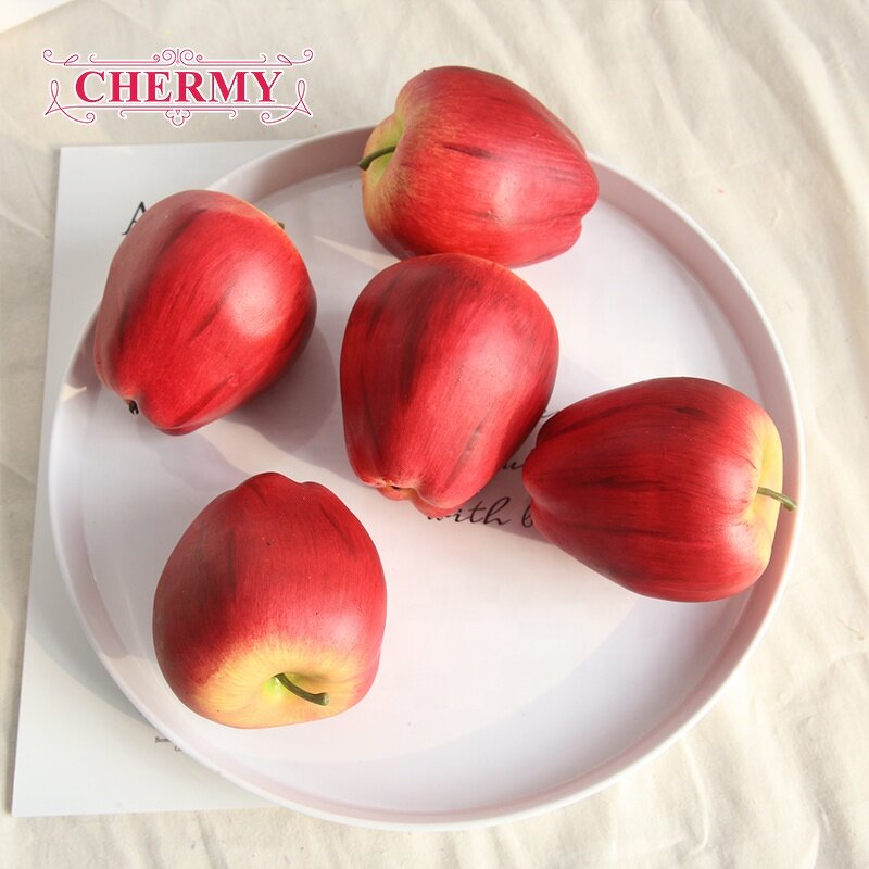 Artificial Apple Manufacturer - Factory Wholesale Real Touch Faux Foam for Holiday Decoration
