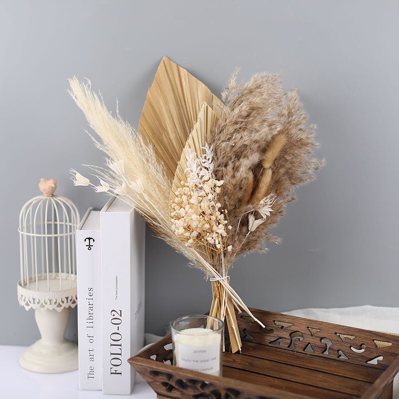 Dried Plants Arrangements Manufacturer - Hot Natural Boho for Home Wedding Centerpieces Guest Gifts