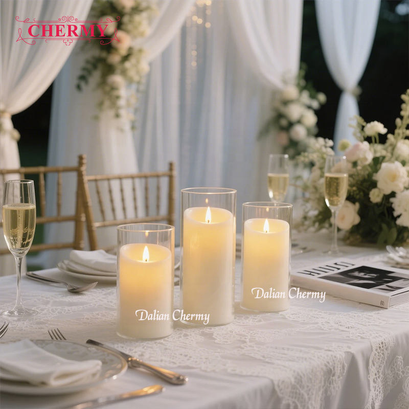 LED Decorative Candle Manufacturer - Acrylic Glass Swinging Bullet Head Electronic Simulated Luminous