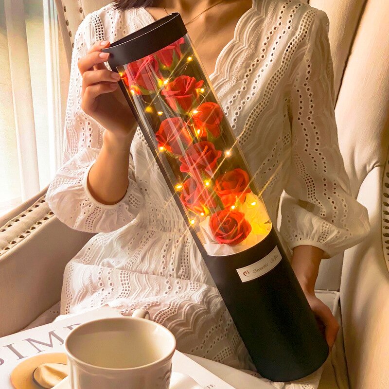 Soap Rose Manufacturer - New Arrival Red for Valentine's Day Mother's Day Gift Box