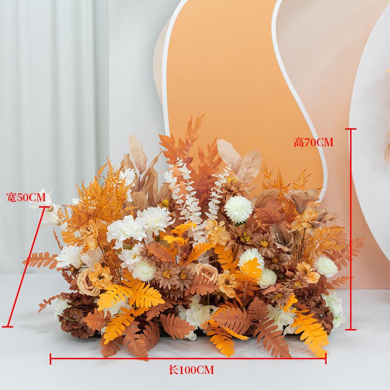 Artificial Wedding Flower Art Manufacturer - TW035 Dalian Chermy New Autumn for Event Stage