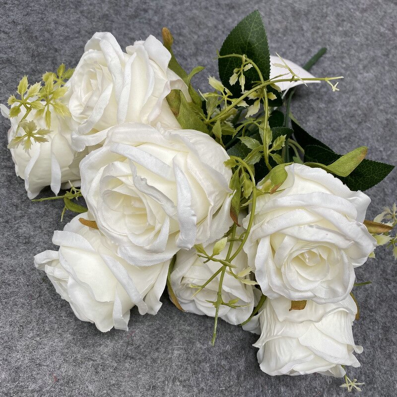 Artificial Roses Bouquet Manufacturer - Bridal for Wedding Flowers Wholesale Decoration