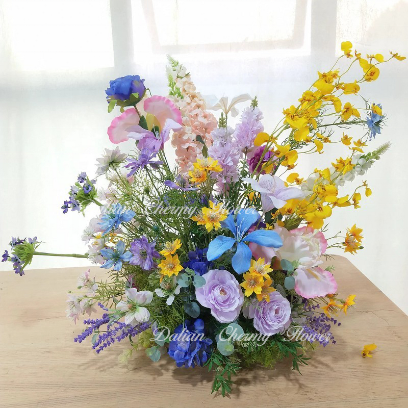 Artificial Flower Runner Manufacturer - 2026 New Red Rose for Wedding Decor Walkway Aisle