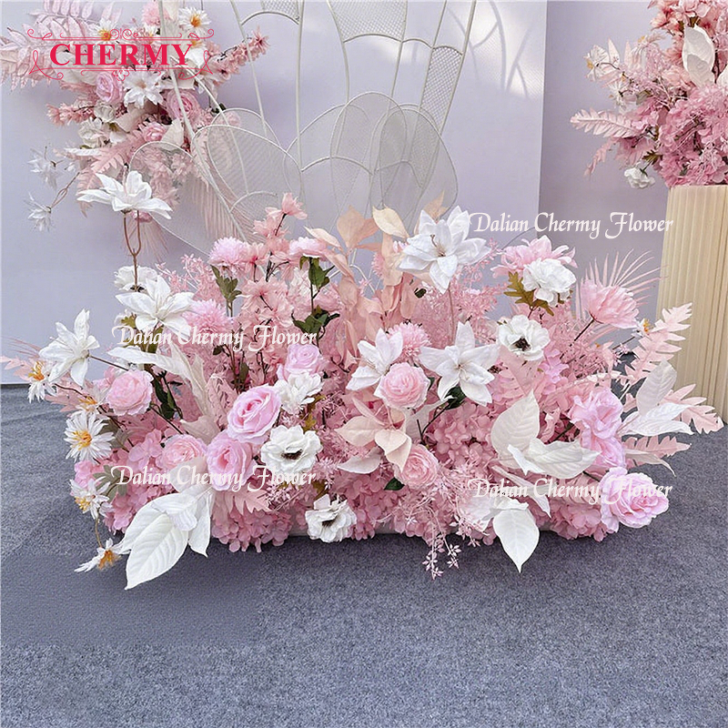 Artificial Pink Flower Manufacturer - CM-TW023 Hot Sale for Wedding & Other Decoration