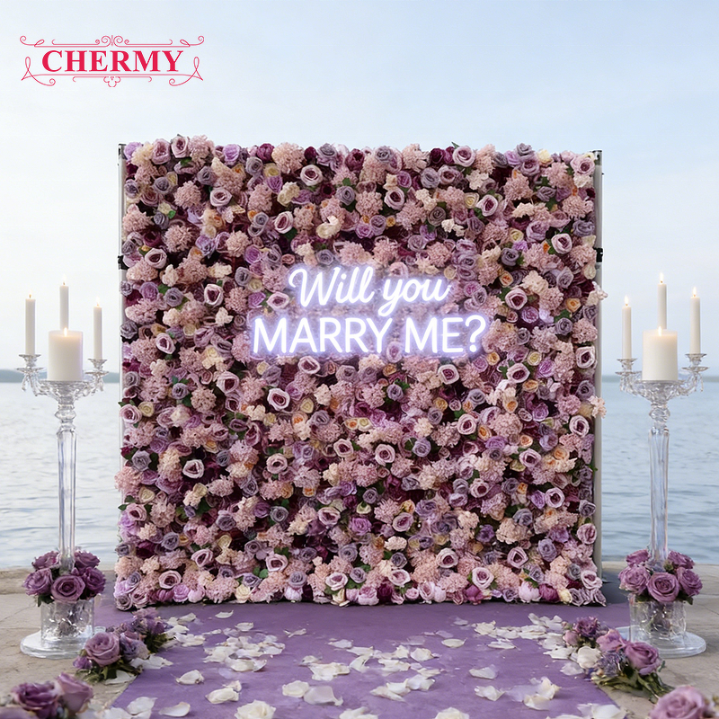 Artificial Flower Wall Backdrop Manufacturer - Customized 8ft X 8ft Plant Grass Hanging Vines for Photography Booth