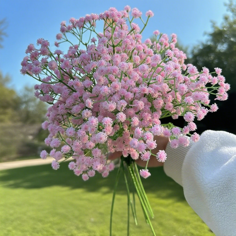 Artificial Baby's Breath Manufacturer - Dalian Chermy Real Touch Latex for Wedding Decoration