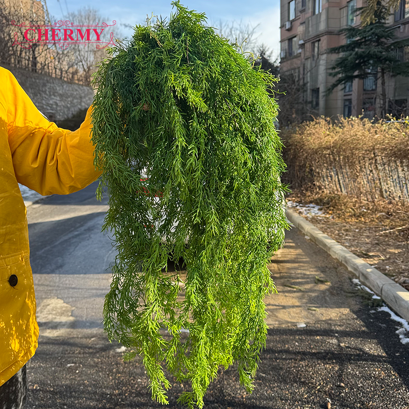 Artificial Foliage Manufacturer - DC109 Dalian Chermy Wholesale Soft Plastic Hanging Greenery